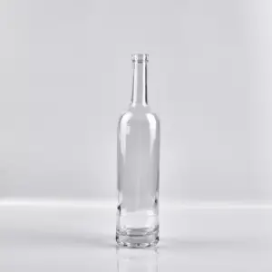 Mexique vende 500 ml 750 ml 1000 ML botella de vidrio Tequila de whisky vacio