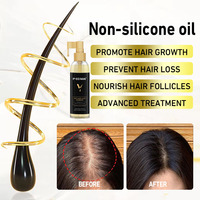 Haarpflege Ätherisches Öl Reines Natürliches Haarwuchsöl für Männer Haarwuchs-Behandlungsserum Anti-Haarausfall-Lotion Ätherisches Öl
