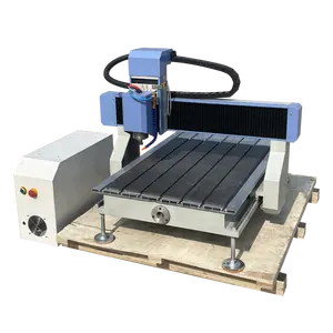 3D mini 6090 6012 6080 6060 cnc milling machine metal, woodworking or stone cnc router from Jinan