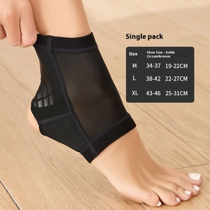 Penahan penopang pergelangan kaki olahraga basket, ultratipis bernapas sendi kompresi tetap pencegahan keseleo, latihan lari - Product Image 1