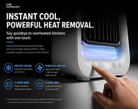 Ventilateur Rafraîchisseur d'Air Portable 3-en-1 à Succès avec Lumière Colorée, Humidificateur et Refroidissement par Eau, Mini Ventilateur en Plastique pour Utilisation Extérieure et Domestique