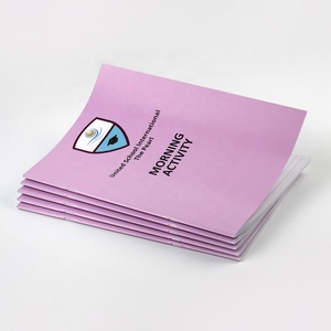 Quaderno per esercizi di matematica <span class=keywords><strong>a</strong></span> quadretti personalizzato OEM/ODM con logo e dimensioni personalizzabili A4/A5, copertina morbida, per studenti, stampa offset. - Product Image 1