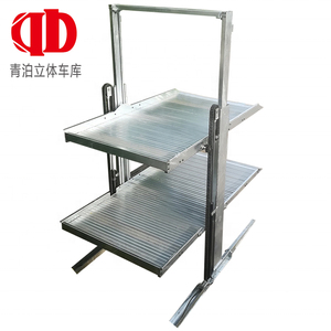 Elevador <span class=keywords><strong>de</strong></span> Estacionamiento Vertical <span class=keywords><strong>de</strong></span> 2 Postes <span class=keywords><strong>de</strong></span> Alta Resistencia, Construcción <span class=keywords><strong>de</strong></span> Acero, Accionamiento por Cilindro Hidráulico para SUV o Sedanes, Uso en Talleres - Product Image 2