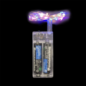 <strong>Battery-Powered</strong> LED <strong>Christmas</strong> Fairy Copper String <strong>Lights</strong> 2AA/3AA Wholesale Price for Indoor Outdoor Use Plastic Material - Product Image 3