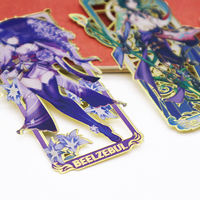 Signet en métal personnalisé sur le thème de l'anime, signet de dessin animé personnalisé, artisanat avec chaîne, cadeau durable pour les lecteurs, les fans et les amoureux des livres