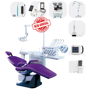 Tam diş prosedürleri klinik paketi için çocuk motorlu tasarım ile profesyonel çok fonksiyonlu dişçi sandalyesi birim - Product Image 1