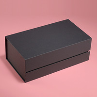 Boîtes cadeaux magnétiques de luxe personnalisées avec logo, style livre, doublure en éponge pour l'emballage de tasses isothermes, de mugs de voyage et de verres