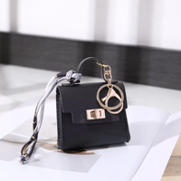 Nouveau porte-monnaie léger en cuir PU pour animaux de compagnie, porte-clés, porte-écouteurs, porte-clés de voiture, mini porte-monnaie, porte-clés
