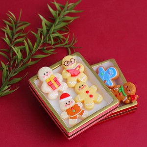 CHENXI Adornos Artísticos Pintados para el Hogar, Decoraciones DIY para Año Nuevo y Navidad, Accesorios de Resina de Hombre de Jengibre para Manualidades - Product Image 4