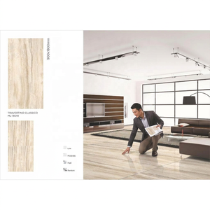 กระเบื้องเซรามิกพอร์ซเลน Aric Crema ขนาด 900x1800 มม. ผิวมันเงา สำหรับตกแต่งผนังและพื้นภายในสไตล์โมเดิร์น - Product Image 5