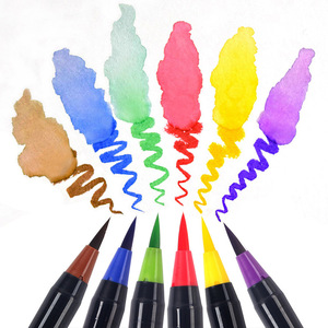Dual Tips Art <b>Marker</b> Pen Set with 100 Colors <b>Alcohol</b>-<b>Based</b> Permanent Ink Broad Tip & Brush <b>Marker</b> Non-Erasable - Product Image 4