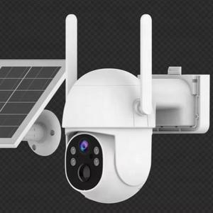 Kamera Keamanan Luar Ruangan Nirkabel 4G Bertenaga Surya, Kartu VSIM Terpasang, Penglihatan Malam Berwarna & Deteksi Gerakan AI - Product Image 2