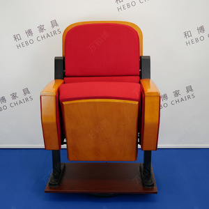Silla de Auditorio Manwa Expo HB704, Asiento en Fila de Madera de Haya Roja para Conferencias, Aulas, Cines y Teatros - Product Image 2