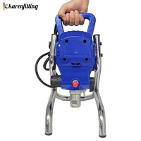 Machine de pulvérisateur de peinture sans air portable professionnelle haute pression 220V pour usage industriel direct en usine