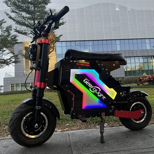 Scooter eléctrico todoterreno de 72V 10000W con motor dual, scooter eléctrico para adultos de 14 pulgadas, batería de litio de 50Ah, scooter eléctrico a prueba de agua. - Product Image 3