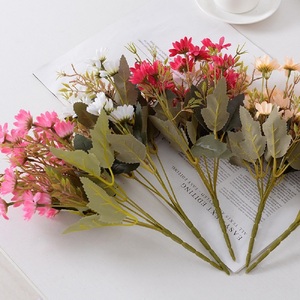 Miglior prezzo fiori artificiali di alta qualità 18 teste decorazione artificiale fiori margherita - Product Image 4