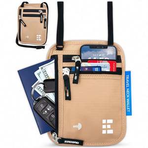 Organizador de Pasaportes RFID Premium de Muestra Gratuita, Organizador de Documentos de Viaje Familiar - Product Image 4