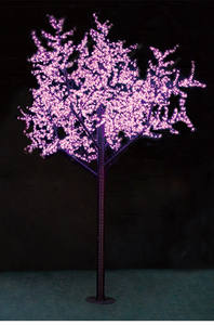 Árbol de Cerezo Artificial con Luces LED de Lujo para Exteriores, Decoración para San Valentín y Halloween, Material de Hierro, Realista, Venta al Por Mayor - Product Image 5