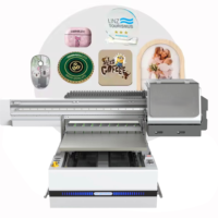 WD-ST-F6090 A1 Printer UV Inkjet Otomatis Baru dengan 3*XP600 Head 60x90cm 600x900mm Printer UV Industri Flatbed