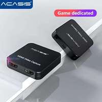 Carte de capture vidéo HDMI 4K USB 2.0 HD33 avec sortie en boucle et entrée audio 3,5 mm pour la diffusion en direct et l'enregistrement de jeux Switch