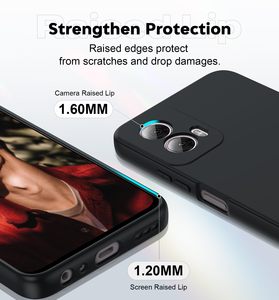 Housse en fibre de silicone liquide Micro fibre souple pour MOTO G POWER 5G 2024 G85 G24 G04 Power EDGE 50 50PRO FUSION 4g 5g Case - Product Image 2