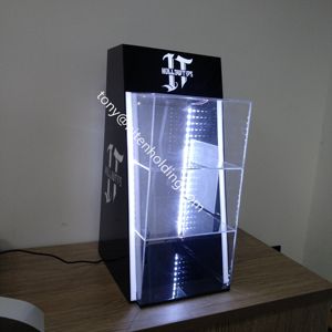 Giá Trưng Bày <span class=keywords><strong>Acrylic</strong></span> Nhiều Màu Tùy Chỉnh 2022 Hộp Đựng Kẹo Cao Su Tinh Dầu Hộp Trưng Bày Kẹo Cao Su LED <span class=keywords><strong>Acrylic</strong></span> - Product Image 4