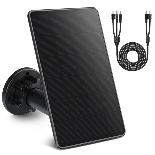 IP66 3W Waterproof Solar Panel with 4000mAh Built-in Battery Compatible with TACTACAM SPYPOINT for Cellular Trail Cameras Stock