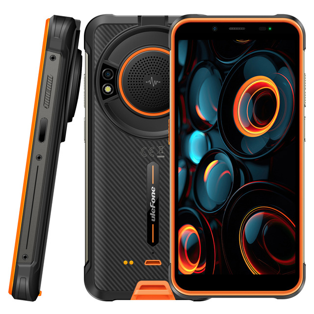 Ulefone Power Armor 16S Rugged Waterproof Smartphone NFC 8GB+128GB 50MP Camera 9600mAh Android 13 Phone Global