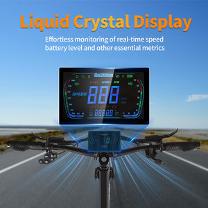 Trottinette électrique tout-terrain robuste JLM X7, stock US, 72V 9000W, batterie 40Ah, vitesse 60MPH, frein NUTT, directement de l'usine - Product Image 3