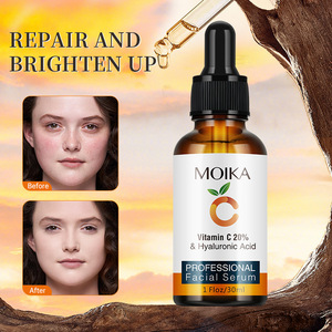 Suero de Vitamina C Moika 20% con Ácido Hialurónico, Esencia Facial Profesional 30ml, Ilumina y Repara la Piel - Product Image 1