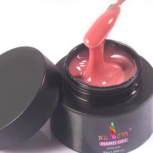 Neissry Vernis à ongles en flacon rose, sans chaleur, sans BIAB, sans HEMA, sans TPO, <span class=keywords><strong>Flora</strong></span> Milk Jelly Zen, durcissement rapide, 40 pots de couleur en flacon - Product Image 1