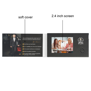 DIY Custom Advertising 2.4 Inch <strong>LCD</strong> <strong>Video</strong> <strong>Player</strong> Greeting Brochure Digital Mini <strong>Video</strong> Business Card - Product Image 6