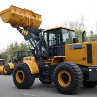 Wheel Loader Original Brand XCM G 5t ZL50GN Dengan Bucket 4.5m3 Dijual Dalam Kondisi Baik