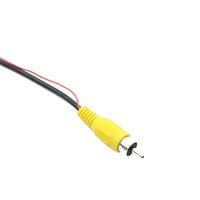 Câble de caméra de surveillance CCTV Mini Din 5 broches à paires torsadées, câble de recul, conducteur en cuivre nu, gaine en PVC, connecteur RCA pour données vidéo