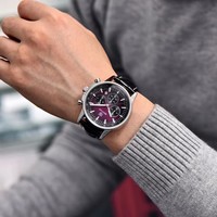 BENYAR Marke 5213 Herrenuhren Top-Luxus Quarzuhr für Männer Chronograph Armbanduhren Uhr Wasserdicht Leder Leuchtende Uhr