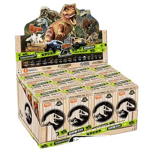 Blokees Jurassic World <span class=keywords><strong>Fallen</strong></span> Kingdom - Parte 1, Versión China Original, Figuras Coleccionables, Bloques de Construcción, Caja Sorpresa - Product Image 1