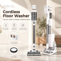 Aspirateur à main TEENDOW V30 STRONG MAX 2 en 1, 28Kpa, moteur sans balais, station de nettoyage automatique, aspirateur à main sans fil