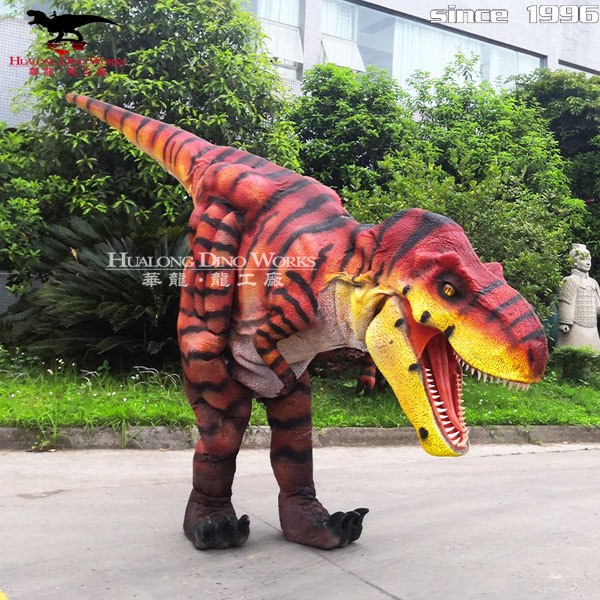 Artificial Dinosaur Costume Person Control Dinosaur
