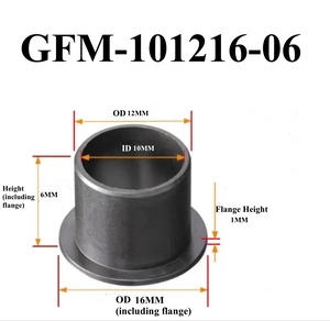לעשות עם ציור igus flange siding שרוול רגיל נושאת GFM-101216-06 GFM-101216-09 - Product Image 3