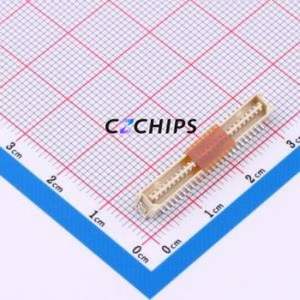X1016WM-51-46SN Board-to-Board & Backplane Connector SMD,P=1mm Connector 51P 1mm Vertical Mount 2 - Product Image 1