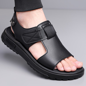 Sandalias de Plataforma Gruesa para Hombre 2026, Sandalias Romanas con Punta Abierta, Zapatos de Playa, Talla Grande, Antideslizantes, Calzado Informal de Verano para Exteriores - Product Image 1