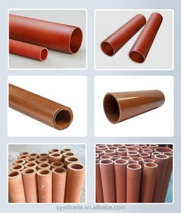 Fenolik kağıt bakalit tüp pamuk tüp yüksek gerilim elektrik yalıtım malzemesi 25KV yüksek sıcaklık kullanımı için anma - Product Image 4