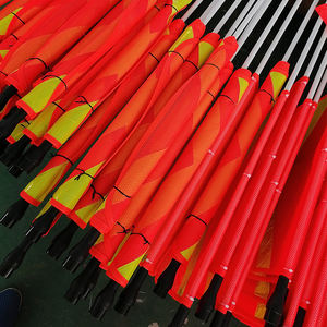 Fouets lumineux de sécurité minière de haute qualité 8 pieds/10 pieds/12 pieds utilisés sur les sites miniers Fouet lumineux de sécurité minière Poteau de drapeau lumineux Fouets lumineux - Product Image 2