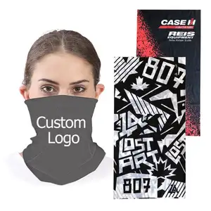 High quality cheap price neck gaiter customize logo Customized Head Seamless Multi Tube Bandana Scarf