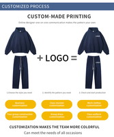 Pantalones Deportivos de Algodón para Hombre, Pantalones Deportivos de Pierna Ancha, Cintura Alta, con Logotipo Personalizado, Tallas Grandes, 100% Algodón