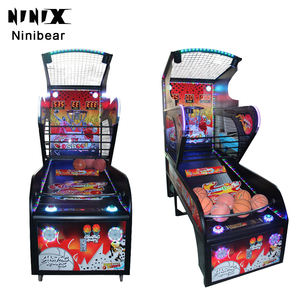 เครื่องเกมยิงปืนแบบหยอดเหรียญในร่ม<span class=keywords><strong>ราคา</strong></span>ประหยัด เครื่องบาสเก็ตบอลไม้สำหรับเด็กอายุ 3 ปีขึ้นไป เหมาะสำหรับศูนย์เกม - Product Image 2