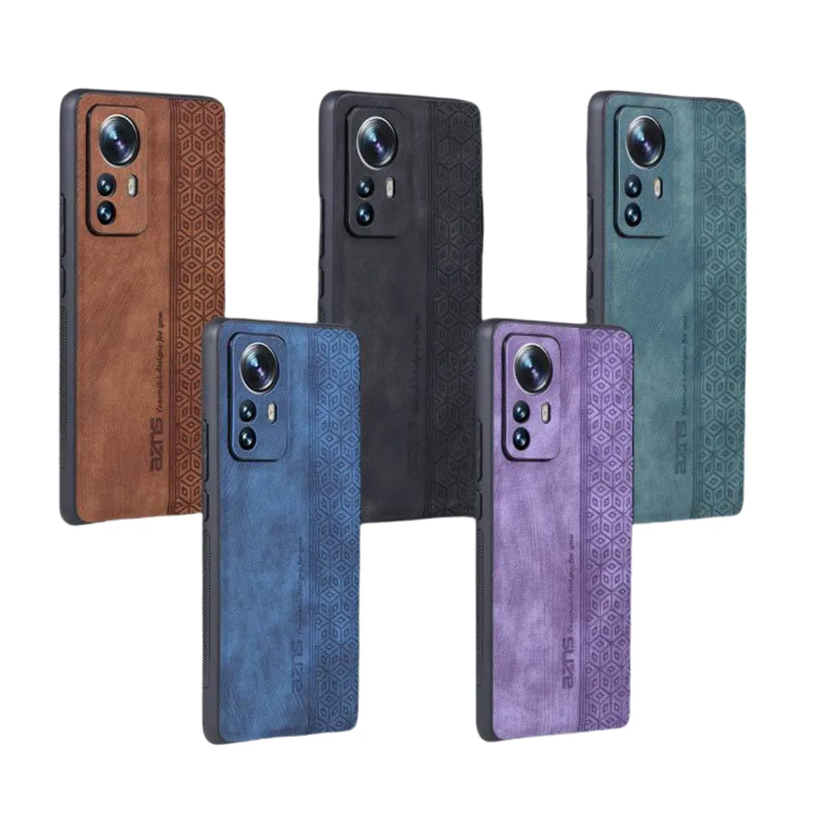Suitable for Xiaomi 12 13T hot pressed skin feel leather case suitable for Redmi Note 12 13 Pro business case