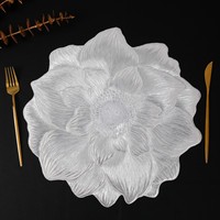 Napperons modernes et simples en PVC, résistants à la chaleur, écologiques, 38x38cm, imperméables, décoratifs pour la maison, la cuisine, l'hôtel et les restaurants occidentaux