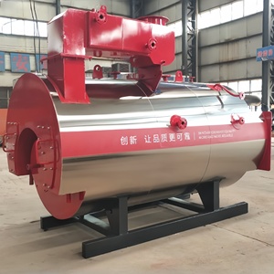 หม้อไอน้ำก๊าซเชื้อเพลิง WNS 5ton 3ton 1 t/h สำหรับโรงกลั่นแอลกอฮอล์ - Product Image 6