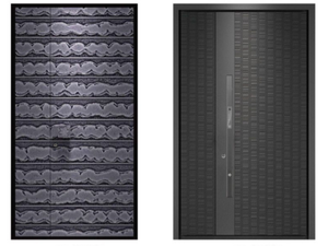 Tùy chỉnh hiện đại đúc nhôm pivot cửa chống trộm & Chống trộm tính năng cho phía trước nhập cảnh & bên ngoài nhà an ninh - Product Image 2